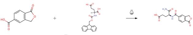 Fmoc-L-谷氨酸反应二 Fmoc-L-谷氨酸反应二