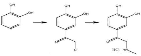 肾上腺素盐酸盐的合成与反应实例