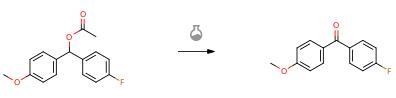 4-氟-4'-甲氧基二苯甲酮的合成方法一 4-氟-4'-甲氧基二苯甲酮的合成方法一