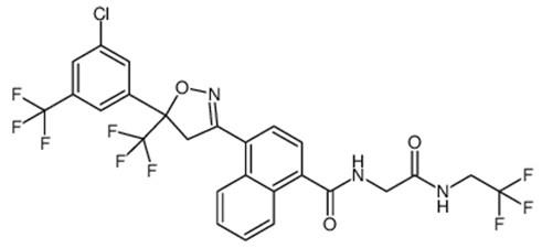 阿福拉纳的化学结构式 阿福拉纳的化学结构式