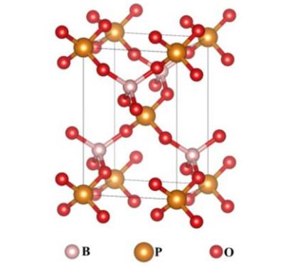 磷酸硼的晶体结构
