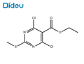 4,6-Dichloro-2-(methylthio)-5-Pyrimidinecarboxylic  acid  ethyl  ester pictures