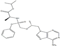N-[(S)-[[(1R)-2-(6-amino-9H-purin-9-yl)-1-methylethoxy]methyl]phenoxyphosphinyl]-L-alanine 1-methylethyl ester