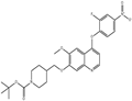 1-Piperidinecarboxylic acid, 4-[[[4-(2-fluoro-4-nitrophenoxy)-6-methoxy-7-quinolinyl]oxy]methyl]-, 1,1-dimethylethyl ester pictures