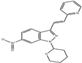 (E)-6-Nitro-3-[2-(pyridin-2-yl)ethenyl]-1-(tetrahydro-2H-pyran-2-yl)-1H-indazole pictures
