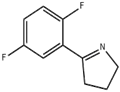 5-(2,5-difluorophenyl)-3,4-dihydro-2H-pyrrole