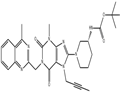 Tert-butyl((3s)-1-(7-(but-2-yn-1-yl)-3-Methyl-1-((4-Methylquinazolin-2-yl) Methyl)-2,6-dioxo-2,3,4,5,6,7-hexahydro-1h-purin-8-yl)piperidin-3-yl)carbaMate pictures