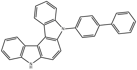 5-([1,1'-biphenyl]-4-yl)-5,8-dihydroindolo[2,3-c]carbazole