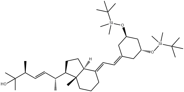 (3S,6R,E)-6-((1R,3aS,7aR,E)-4-(2-((3R,5R)-3,5-bis ((tert-butyldimethylsilyl)oxy)cyclohexylidene) ethylidene)-7a-methyloctahydro-1H-inden-1-yl)- 2,3-di