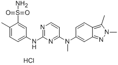 Pazopanib Hcl