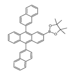 2-(9,10-di(naphthalen-2-yl)anthracen-2-yl)-4,4,5,5-tetramethyl-1,3,2-dioxaborolane pictures