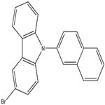 9H-Carbazole, 3-bromo-9-(2-naphthalenyl)-