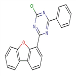 2-Chloro-4-dibenzofuran-4-yl-6-phenyl-[1,3,5]triazine pictures