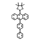 10-([1,1'-Biphenyl]-4-yl)anthracen-9-yl-4,4,5,5-tetramethyl-1,3,2-dioxaborolane pictures