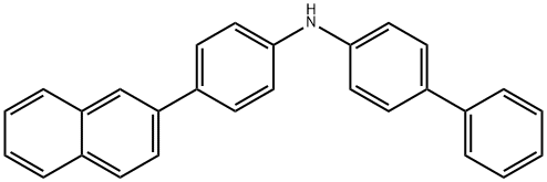 N-[4-(2-Naphthalenyl)phenyl]-[1,1'-biphneyl]-4-amine