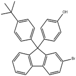 4-[2-bromo-9-[4-(1,1-dimethylethyl)phenyl]-9H-fluoren-9-yl]-Phenol   pictures