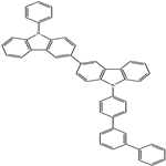 N-phenyl-N'-(4-m-terphenyl)-3,3'-biscarbazole