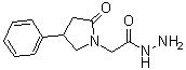CAS # 77472-71-0, 2-Oxo-4-phenyl-1-pyrrolidineacetic acid hydrazide