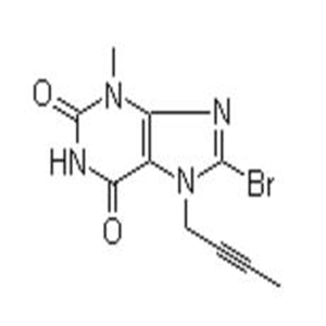 8-Bromo-7-(2-butynyl)-3,7-dihydro-3-methyl-1H-purine-2,6-dione