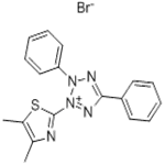 3-(4,5-dimethyl-2-thiazolyl)-2,5-diphenyl-2h-tetrazolium bromide