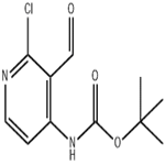 N-[2-Chloro-3-formyl-4-pyridinyl]carbamic acid tert-butyl ester pictures