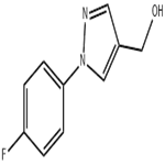 [1-(4-Fluorophenyl)-1h-pyrazol-4-yl]methanol pictures