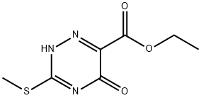 Ethyl 3-(methylthio)-5-oxo-2,5-dihydro-1,2,4-triazine-6-carboxylate