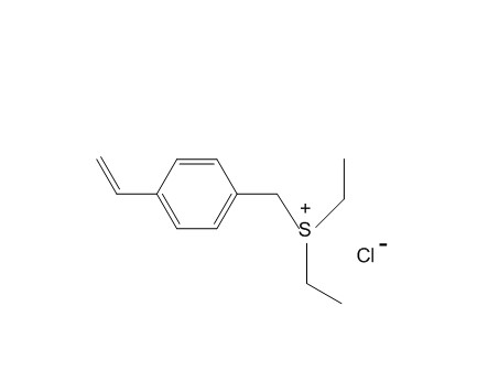 (4-ethenylphenyl)methyl-diethylsulfanium;chloride