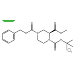 4-benzyl 1-(tert-butyl) 2-methyl (S)-piperazine-1,2,4-tricarboxylate