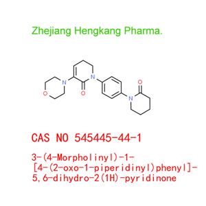 3-(4-Morpholinyl)-1-[4-(2-oxo-1-piperidinyl)phenyl]-5,6-dihydro-2(1H)-pyridinone