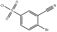 4-broMo-2-cyanobenzene-1-sulfonyl chloride