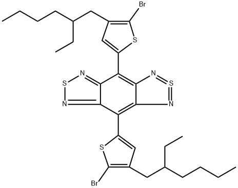 4,8-bis(5-bromo-4-(2-ethylhexyl)thiophen-2-yl)benzo[1,2-c:4,5-c']bis[1,2,5]thiadiazole