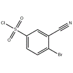 4-broMo-2-cyanobenzene-1-sulfonyl chloride