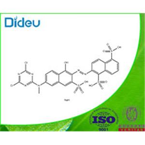 trisodium 2-[[6-[(4,6-dichloro-1,3,5-triazin-2-yl)methylamino]-1-hydroxy-3-sulphonato-2-naphthyl]azo]naphthalene-1,5-disulphonate 