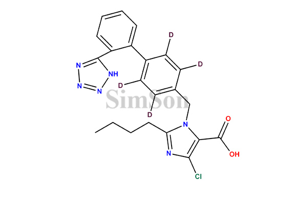 Losartan Carboxylic Acid-D4