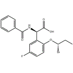 (R,S)-N-benzoyl-2-((2R)-1-bromopropoxy)-5-fluorophenylglycine