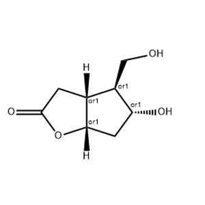 (3aR,4S,5R,6aS)-hexahydro-5-hydroxy-4-(hydroxymethyl)-2H-cyclopenta[b]furan-2-one