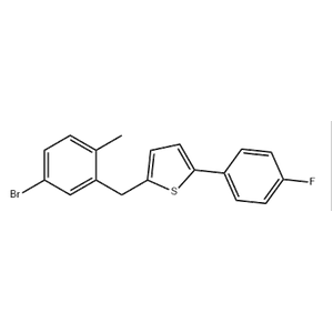 2-(5-BroMo-2-Methylbenzyl)-5-(4-fluorophenyl)thiophene