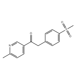 1-(6-methylpyridin-3-yl)-2-(4-(methylsulfonyl)phenyl)ethanone