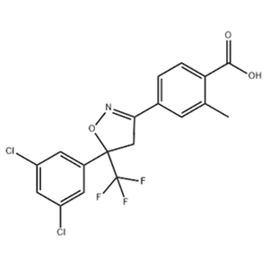 4-[5-(3,5-dichlorophenyl)-5-(trifluoromethyl)-4,5-dihydro-1,2-oxazol-3-yl]-2-methylbenzoic acid