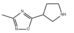 3-METHYL-5-PYRROLIDIN-3-YL-1,2,4-OXADIAZOLE