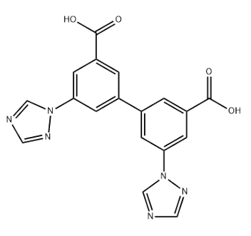 [1,1'-Biphenyl]-3,3'-dicarboxylic acid, 5,5'-di-1H-1,2,4-triazol-1-yl-