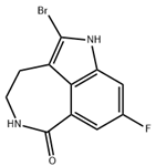 2-bromo-8-fluoro-4,5-dihydro-1H-azepino[5,4,3-cd]indol-6(3H)-one
