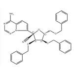 (2R,3R,4R,5R)-2-(4-aminopyrrolo[2,1-f][1,2,4]triazin-7-yl)-3,4-bis(benzyloxy)-5-((benzyloxy)methyl)tetrahydrofuran-2-carbonitrile pictures