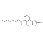 (S)-4-(3-(1-(hexyloxy)ethyl)-2-methoxyphenyl)thiazol-2-amine pictures