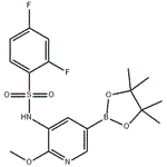 2,4-difluoro-N-(2-methoxy-5-(4,4,5,5-tetramethyl-1,3,2-dioxaborolan-2-yl)pyridin-3-yl)benzenesulfonamide pictures