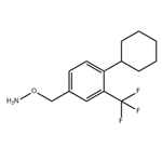 Hydroxylamine, O-[[4-cyclohexyl-3-(trifluoromethyl)phenyl]methyl]- pictures