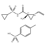 (1R,2S)-1-amino-N-(cyclopropylsulfonyl)-2-vinylcyclopropane-1-carboxamide 4-methylbenzenesulfonate