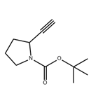 1-Pyrrolidinecarboxylic acid, 2-ethynyl-, 1,1-dimethylethyl ester pictures