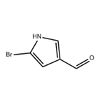 1H-Pyrrole-3-carboxaldehyde, 5-broMo- pictures